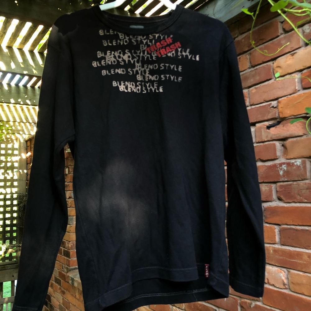 Y2K mall goth longsleeve